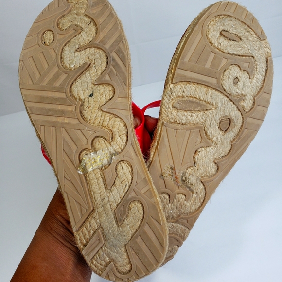 Henri Bendel Pink Jelly Thong Sandal Size 7 - Picture 7 of 7